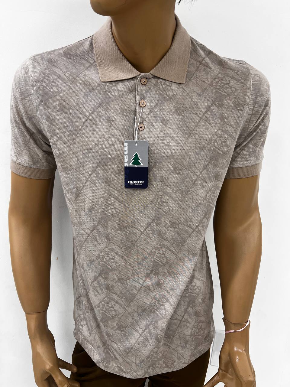 تیشرت یقه لاسکینه پنبه