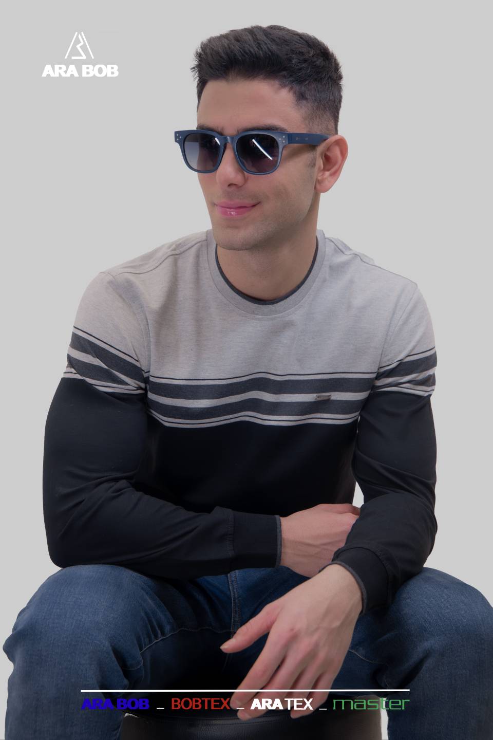 بلوز یقه گرد پنبه رینگل